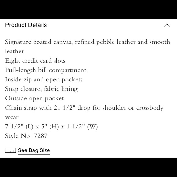 💯 Coach Georgie crossbody - Picture 5 of 10